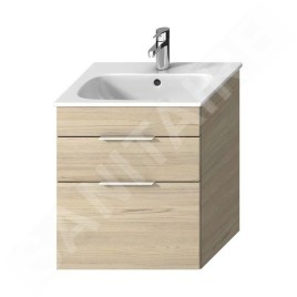 Jika Deep - Meuble avec lavabo, 530x418x607 mm, blanc H41J6134025141