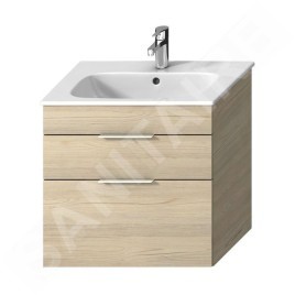 Jika Deep - Meuble avec lavabo, 630x418x607 mm, frêne H41J6144025141