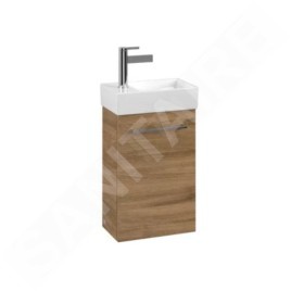 Villeroy & Boch Avento - Meuble sous lavabo 340x514x202 mm, 1 porte, Oak Kansas A87600RH