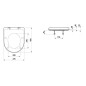 Laufen Pro - Abattant WC, amovible, SoftClose, duroplast, blanc H8939580000001