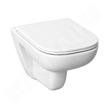 Jika Deep - Toilettes suspendues, Rimless, Dual Flush, blanc H8206140000001