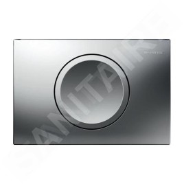 Geberit Delta15 - Plaque de déclenchement, chrome mat 115.109.46.1