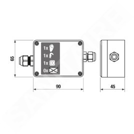 Jika Golem - Alimentation 24 V DC, pour urinoirs H8950910000001