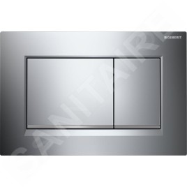Geberit Sigma30 - Plaque de déclenchement, chrome 115.883.KH.1