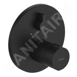 Hansa Home - Mitigeur de douche thermostatique encastré, noir mat 8861904533