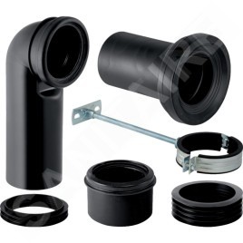 Geberit Accessoires - Kit de raccordement pour WC au sol 131.082.16.1