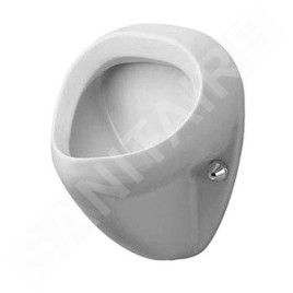 Duravit Urinals - Urinoir, arrivée d'eau arrière, blanc 0851350000