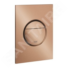 Grohe Nova Cosmopolitan S - Plaque de déclenchement, Warm Sunset brossé 37601DL0