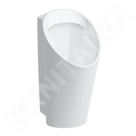 Laufen Lema - Urinoir électronique, alimentation d'eau par l'arrière, Rimless, LCC, alimentation secteur, blanc H8411924004011