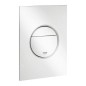 Grohe Nova Cosmopolitan S - Plaque de déclenchement, blanc alpin 37601SH0