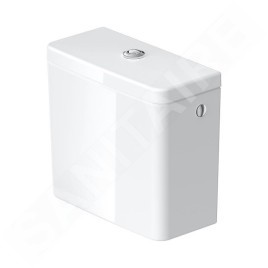 Duravit D-Neo - Réservoir de chasse d'eau 395x180 mm, connexion latérale, blanc 0944000085
