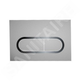 Ravak Chrome - Plaque de déclenchement, chrome/satin X01454