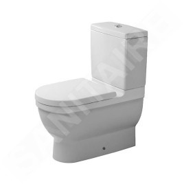 Duravit Starck 3 - WC à poser, évacuation Vario, blanc 0128090064