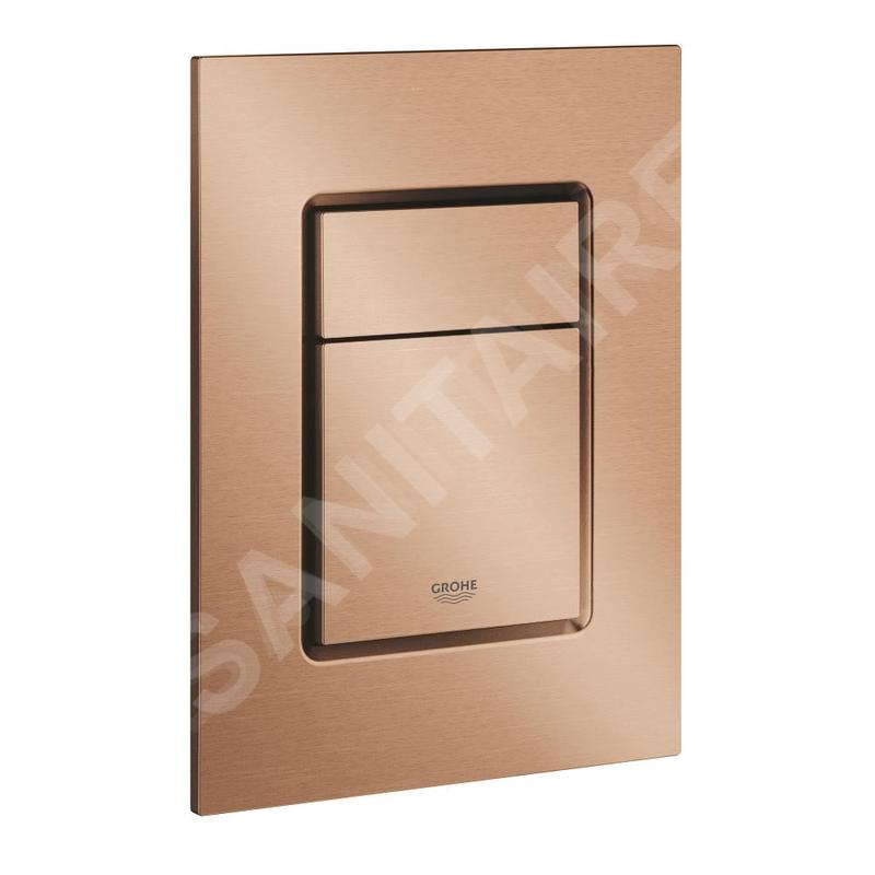 Grohe Skate Cosmopolitan S - Plaque de déclenchement, Warm Sunset brossé 37535DL0