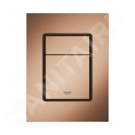 Grohe Skate Cosmopolitan S - Plaque de déclenchement, Warm Sunset brossé 37535DL0