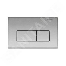 Geberit Kappa - Plaque de déclenchement KAPPA 50, chrome mat 115.260.46.1