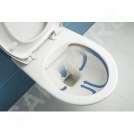 Jika Dino - Toilettes suspendues, Rimless, blanc H8213770000001
