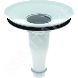 Geberit Accessoires - Adaptateur pour siphon hybride pour urinoirs Preda et Selva 116.058.00.1