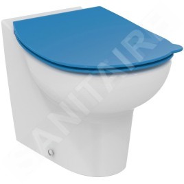 Ideal Standard Contour 21 - Toilettes pour enfants sur pied, Rimless, blanc S312601