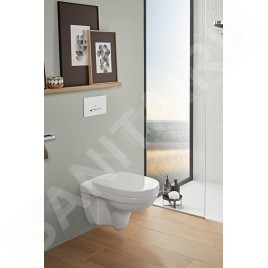 Villeroy & Boch O.novo - WC suspendu, DirectFlush, CeramicPlus, blanc alpin 5660R0R1