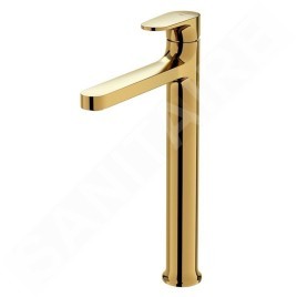 Cersanit Inverto - Mitigeur de lavabo, doré S951-298
