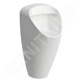 Laufen Caprino - Urinoir, alimentation arrière, Rimless, avec LCC, blanc H8410614000001
