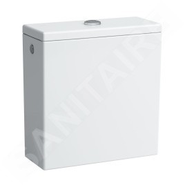 Laufen Pro - Réservoir de chasse d’eau 365x150 mm, alimentation par le bas, blanc H8299530009731