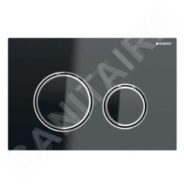 Geberit Sigma21 - Plaque de déclenchement, chrome / lave 115.884.JK.1