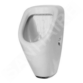Duravit Urinals - Urinoir électronique, arrivée d'eau arrière, alimentation depuis pile, WonderGliss, blanc 08303700001