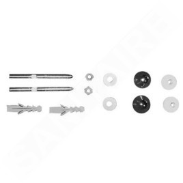 Duravit Accessoires - Kit de fixation pour urinoir, chrome 0050301000