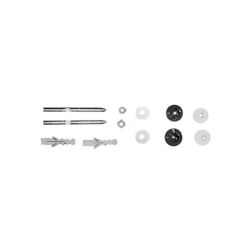 Duravit Accessoires - Kit de fixation pour urinoir, chrome 0050301000