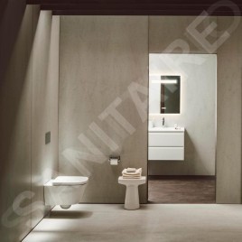 Laufen Meda - Toilettes suspendues, Rimless, blanc H8201100000001