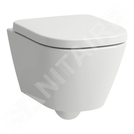 Laufen Meda - Toilettes suspendues, Rimless, blanc H8201130000001