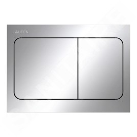 Laufen INEO - Plaque de déclenchement, chrome H9001130040001