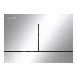 Laufen INEO - Plaque de déclenchement, chrome H9001180040001