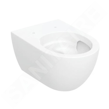 Geberit Acanto - WC suspendu, Rimfree, TurboFlush, blanc 502.717.00.1
