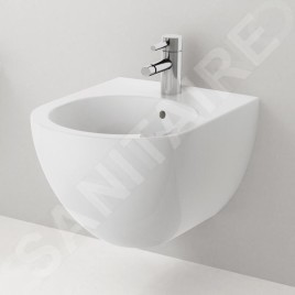 Geberit Acanto - Bidet suspendu 510x350x290 mm, blanc 500.601.01.2