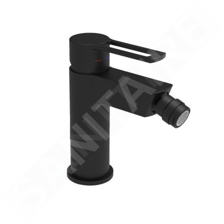 Paffoni Ringo - Robinetterie de bidet, noir mat RIN131NO