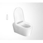 Geberit AquaClean - Bidet électronique Sela avec céramique, suspendu, Rimfree, SoftClosing, blanc alpin 146.222.11.1