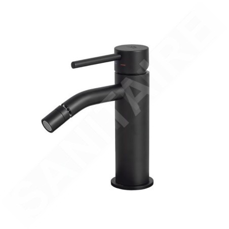 Paffoni Light - Robinetterie de bidet, noir mat LIG131NO