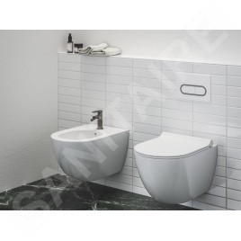 Ravak Eleganta - Mitigeur de bidet, graphite brossé X070332