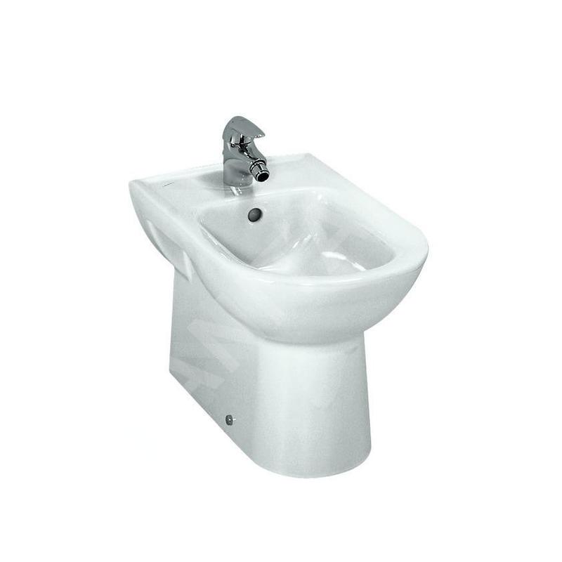 Laufen Pro - Bidet à poser, 530x360 mm, alimentation par arrière, 1 trou pour robinetterie, avec LCC, blanc H8329514003041