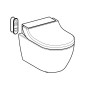 Geberit AquaClean - Bidet électronique Tuma Comfort avec céramique, Rimfree, SoftClosing, inox brossé 146.292.FW.1