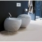 Laufen Il Bagno Alessi One - Bidet à poser, alimentation arrière, avec LCC, blanc H8329714003041