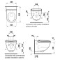 Laufen Cleanet Riva - Bidet électronique avec céramique, Rimless, SoftClose, blanc H8206917570001