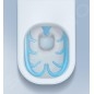 Laufen Cleanet Riva - Bidet électronique avec céramique, Rimless, SoftClose, blanc H8206917570001