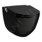 Laufen Cleanet Riva - Bidet électronique en céramique, Rimless, SoftClose, avec LCC, noir H8206910200001
