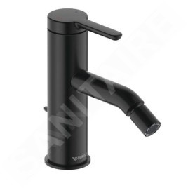 Duravit C.1 - Mitigeur de bidet avec vidage, noir mat C12400001046