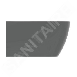 Ideal Standard i.Life B - Bidet suspendu, trou pour robinetterie, gris brillant T461558