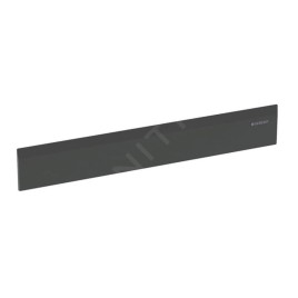 Geberit Accessoires - Ensemble pour évacuation murale des eaux de douche, cache en plastique, noir mat 154.335.14.1